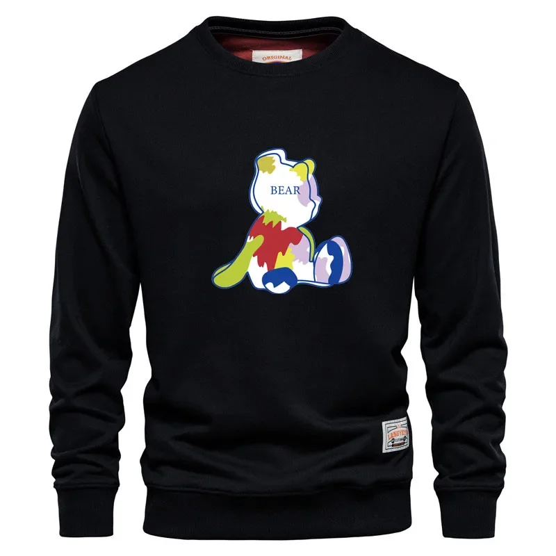 

Cartoon anime men's hoodie new casual sports hip hop Harajuku men's hoodie sweatshirt pullover top loose men's clothing
