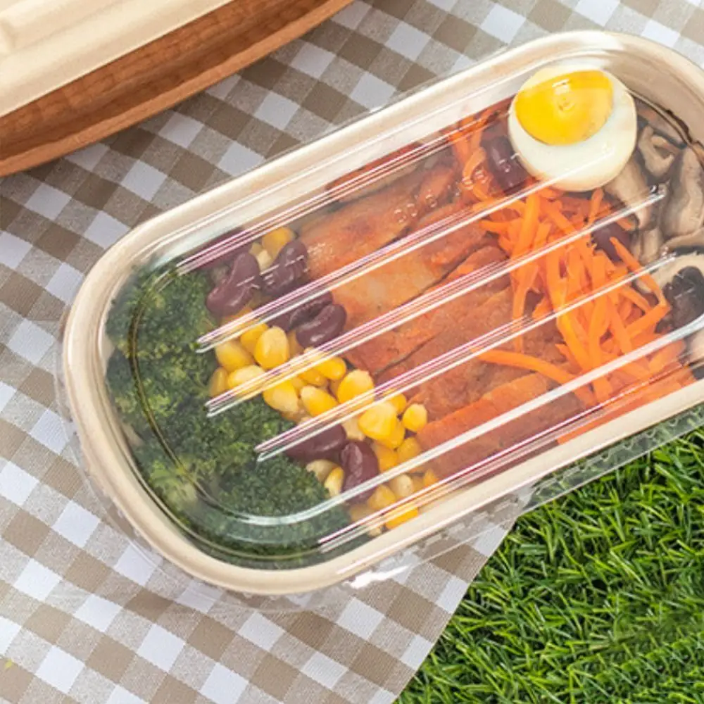 Eco-Friendly Paper Light Food Boxes 500ml/700ml/850ml/1000ml, Biodegradable Disposable ... - SKU PLFB1529 - UGI Packaging