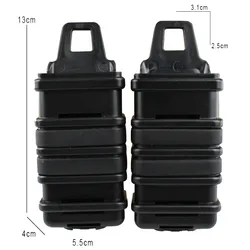 Bolsa táctica militar, accesorio de chaleco, accesorio oculto para cinturón, Airsoft, Paintball, 2 unids/set por juego