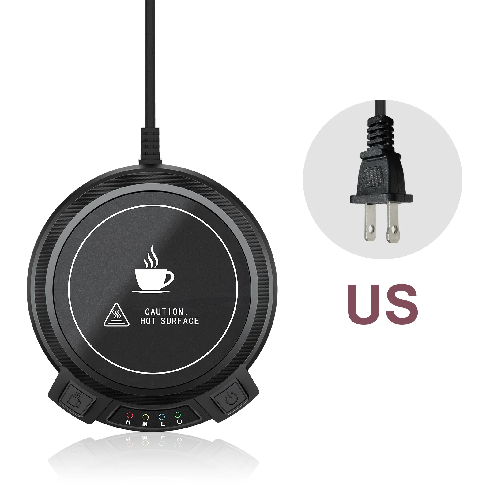 Premium Electric Cup Warmer with Adjustable Temperature Settings