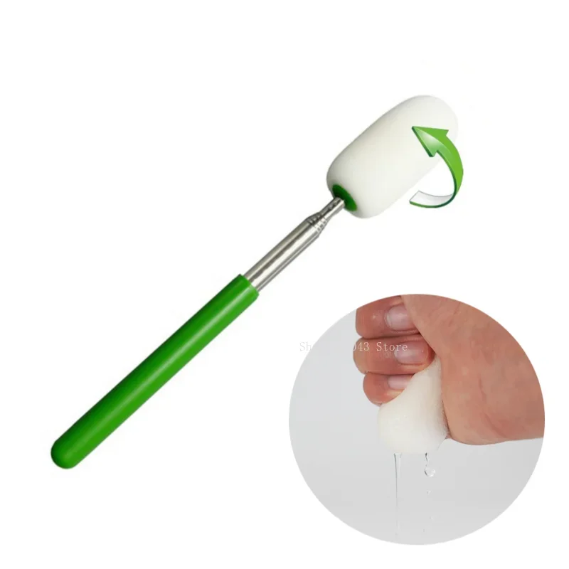Pottery Sculpting Tools Clay Sculpting Tools Pottery Tools Clay Craft Tool Pottery Absorbent Sponge Telescoping Stick Pottery Sculpture Sponge Holder DIY Ceramic Throwing Stick Trimming Tools