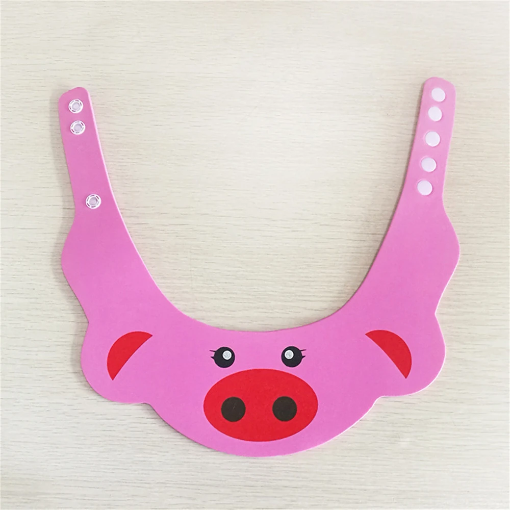 Baby Hat Baby Shampoo Cap Adjustable Kids Infant Ear Protection Shampoo Cap Cute Bathing Visor Wash Hair Hat Children's Protect Eyes Hair