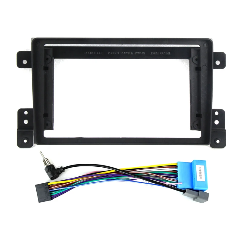 9inch Car Radio Fascia Frame for Suzuki Grand Vitara 2005 - 2014 Stereo Panel Mounting Dashboard Bezel Trim Kit Conversion