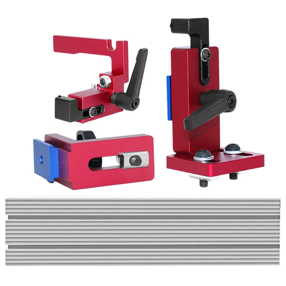 Holzbearbeitungs-T-Nut-Stopper, T-Nut-Begrenzer, Aluminium-Gehrungsschienen-Absperrung, Klappstopper, Nut-Lokalisator, Tischler-DIY-Werkbankwerkzeuge – Detail 17