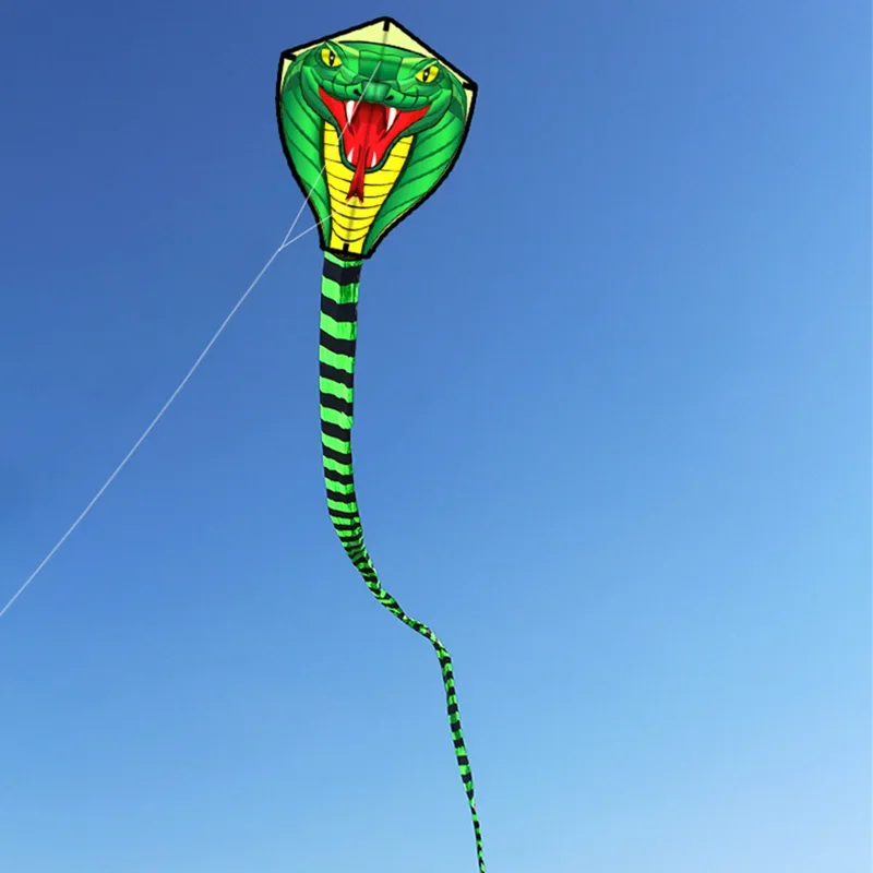 8M Strong Snake With Long Colorful Tail Huge Beginner Snake Kites for Kids And Adults Come With String And Handle 2
