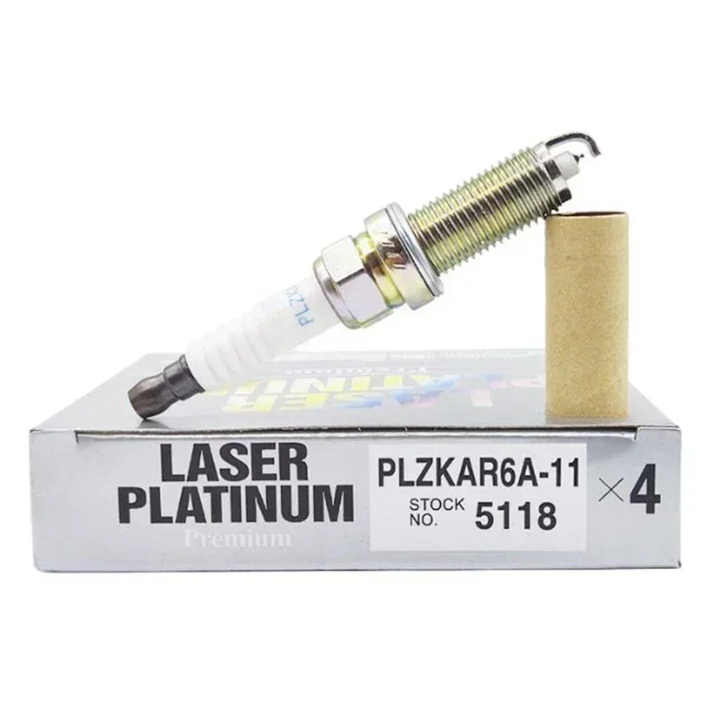 4/6PCS 5118 PLZKAR6A11 Iridium Spark Plug for Nissan Micra Note NV200 Tiida X-trail 1.6L 1.8L Renault Megane Laguna 2.0L Suzuki