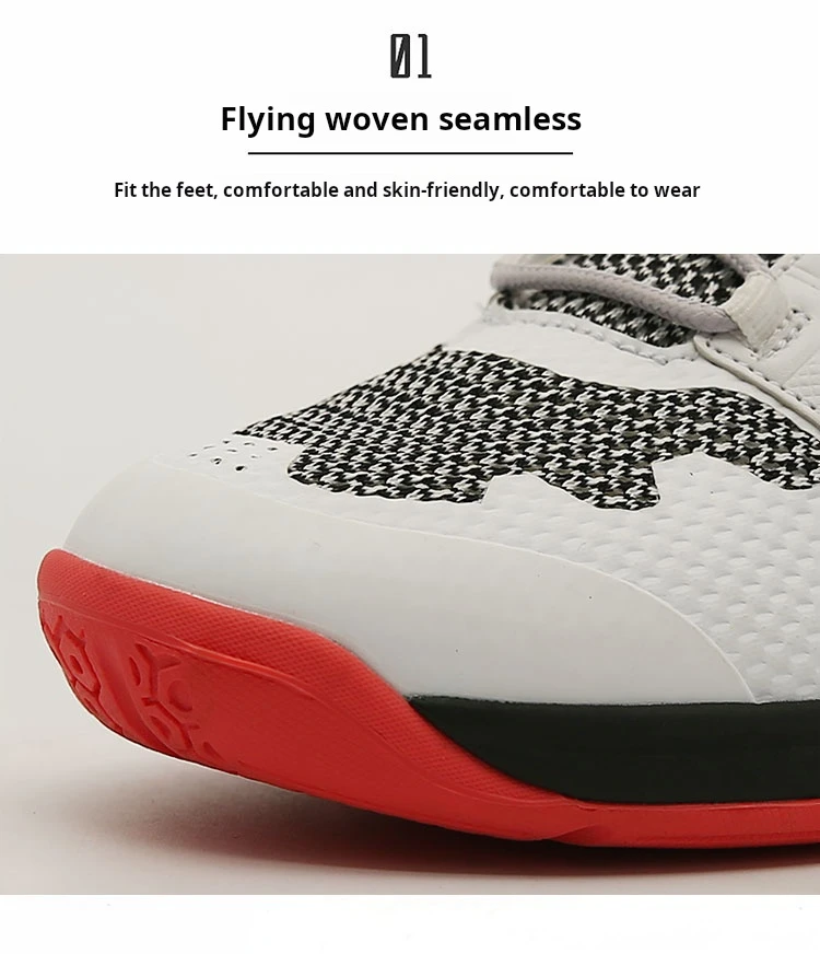 Description Picture 3 of itemProfessional Badminton Shoes Men's Breathable Badminton Training Shoes Comfortable Non-slip Tennis Shoes Volleyball Sneakers Men