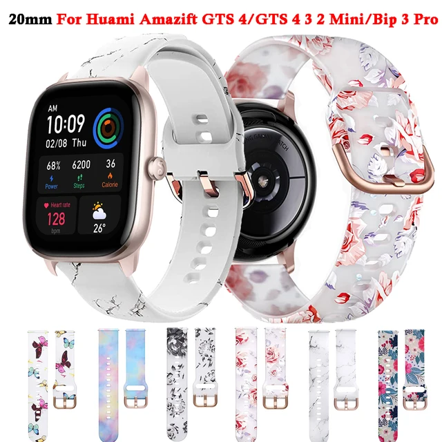 PaceBid 20mm Nylon Cinturino per Amazfit Active 2/Active/GTR Mini/GTS 4/GTS 4 Mini/Bip 3/Bip 3 Pro/GTS 3/2, Magnetica Intrecciato Cinturini di Ricambio per Amazfit T-Rex 3 Pro 44mm/GTR 42mm -Lavanda