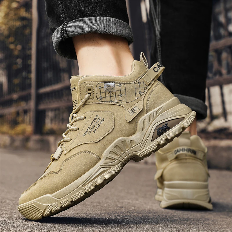 أحذية ركض فاخرة جيدة التهوية للرجال ، أحذية رياضية للذكور ، مدرب غير رسمي ، حذاء بدون كعب للسباق ، موضة