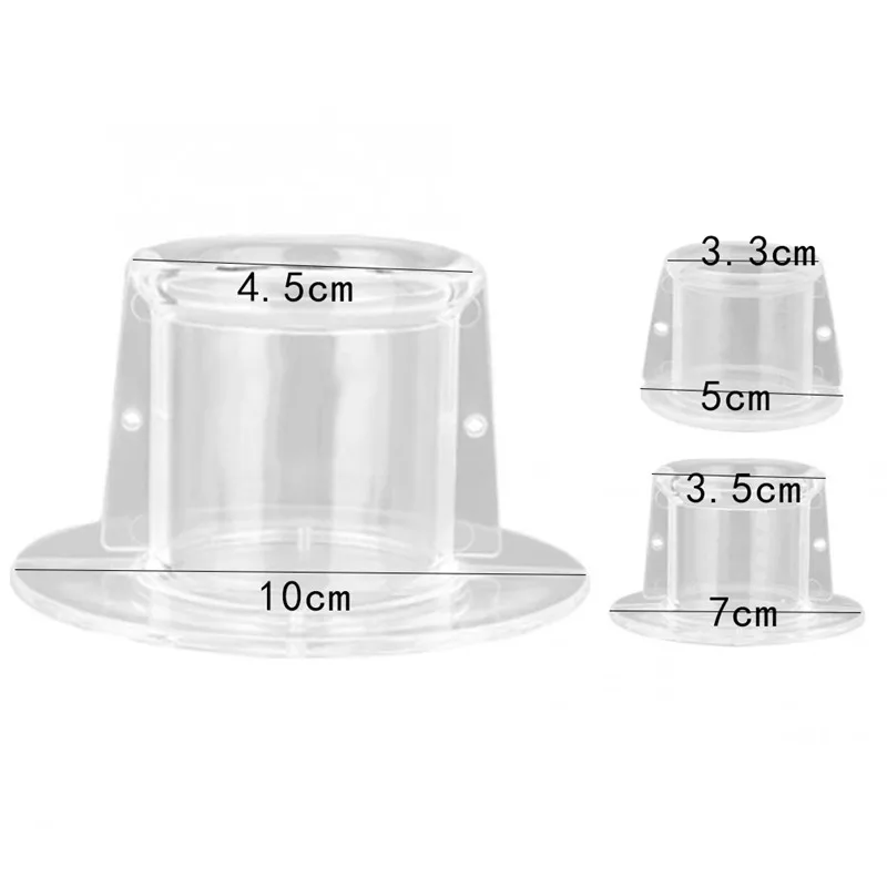 Bird Neck Collar Parrot Anti Bite Coat Bird Neck Collar Neck Cover Parrot Collar Plastic Transparent Pet Supplies Small Tool