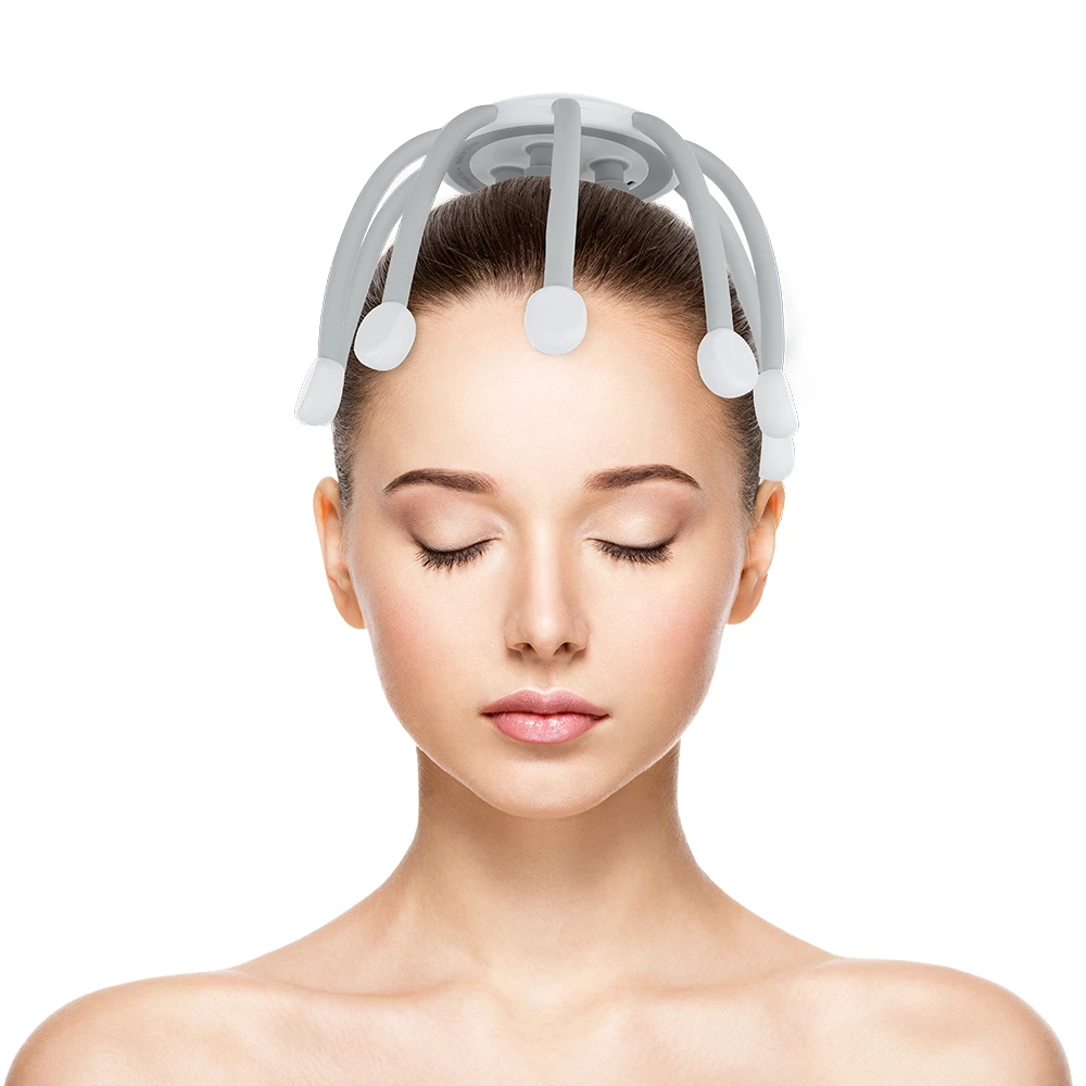 SmartElectricHeadMassagerBluetoothMusicScalpRelaxationMassage