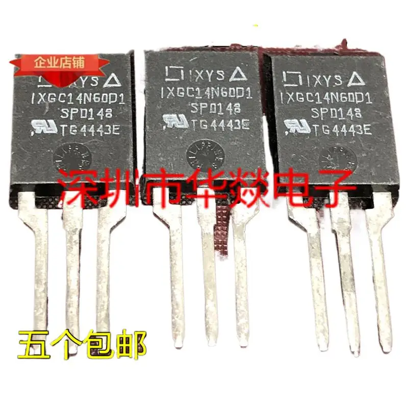 

5 шт. IXGC14N60CD1 ½ ISOPLUS220