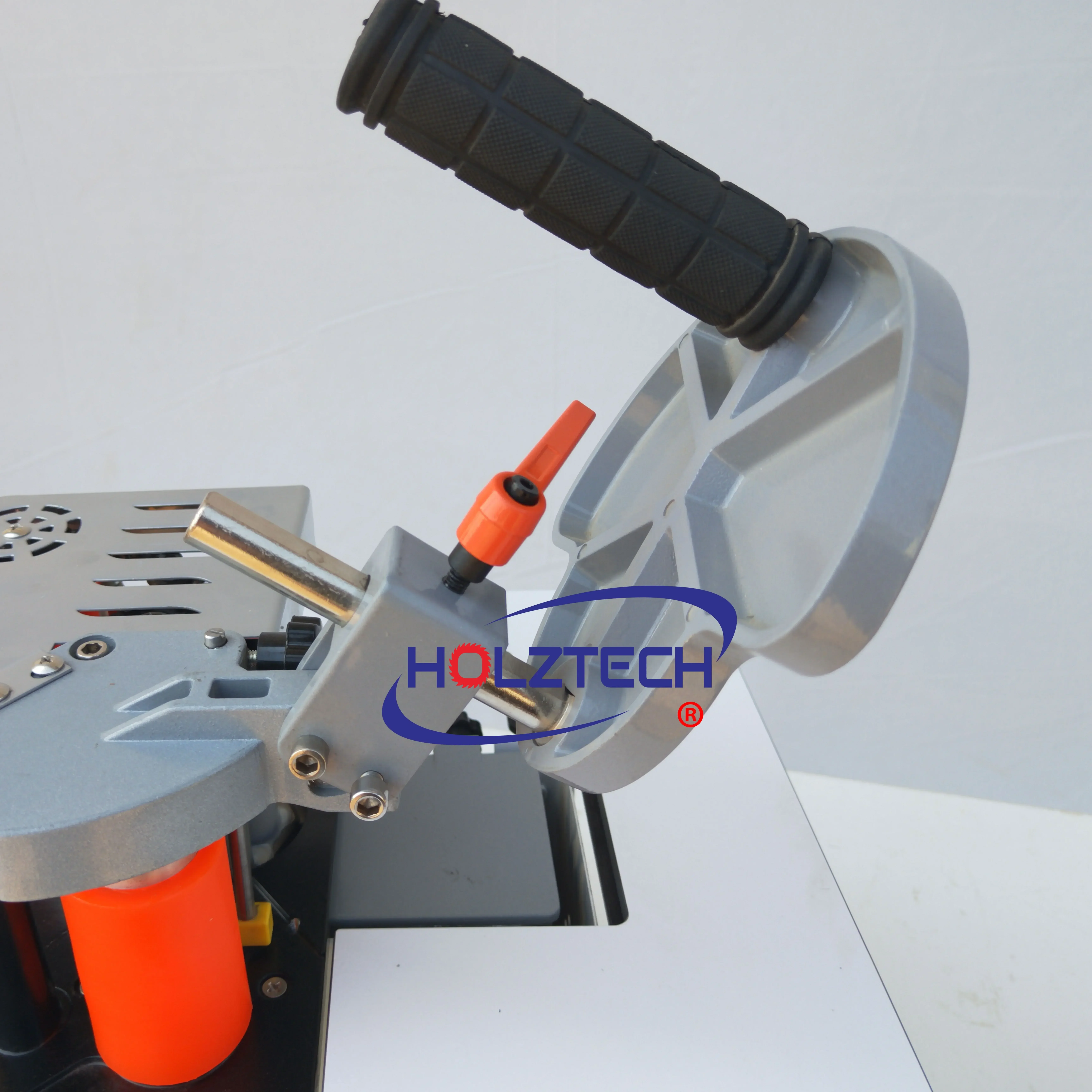 Woodworking Portable Edge Bander Banding Machine 45 Degrees Tilting PVC Double Side Gluing