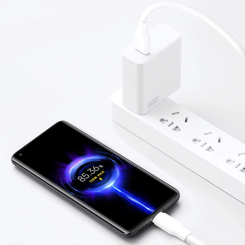 120W Fast Charging Adapter For XIAOMI 12S Ultra 12 Pro 10 Ultra