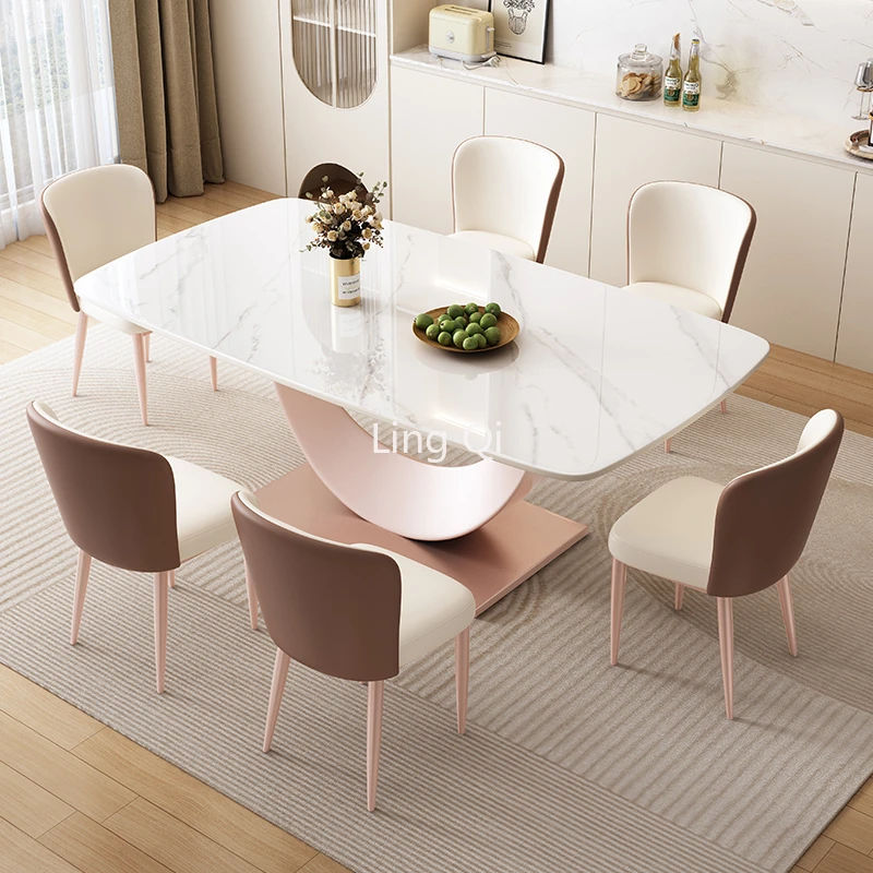 

Free Shipping Hotel Lobby Dining Table Restaurant Small Apartmen Design New Coffee Tables Luxury Waterproof Muebles Furniture