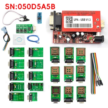 Programmatore USB UPA V1.3 Strumenti di sintonizzazione chip UPA USB UPA Programmatore ECU Programmatore seriale con adattatori completi