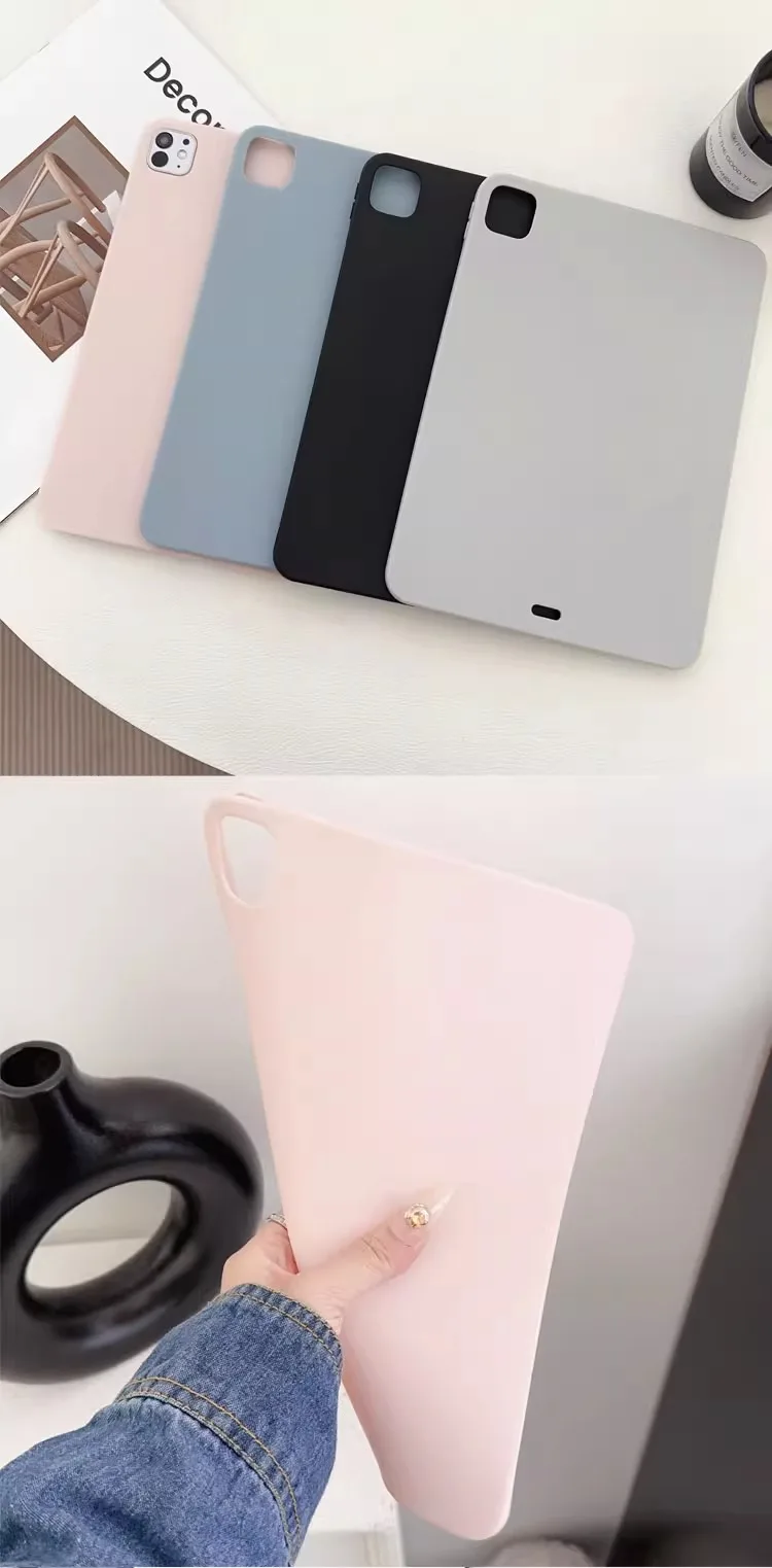 Premium TPU Tablet Case - Flexible Soft Back Cover