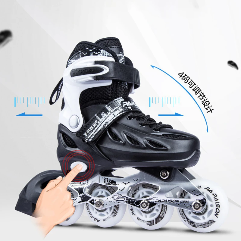 Adjustable Inline Roller Skate Shoes Professional Flashing