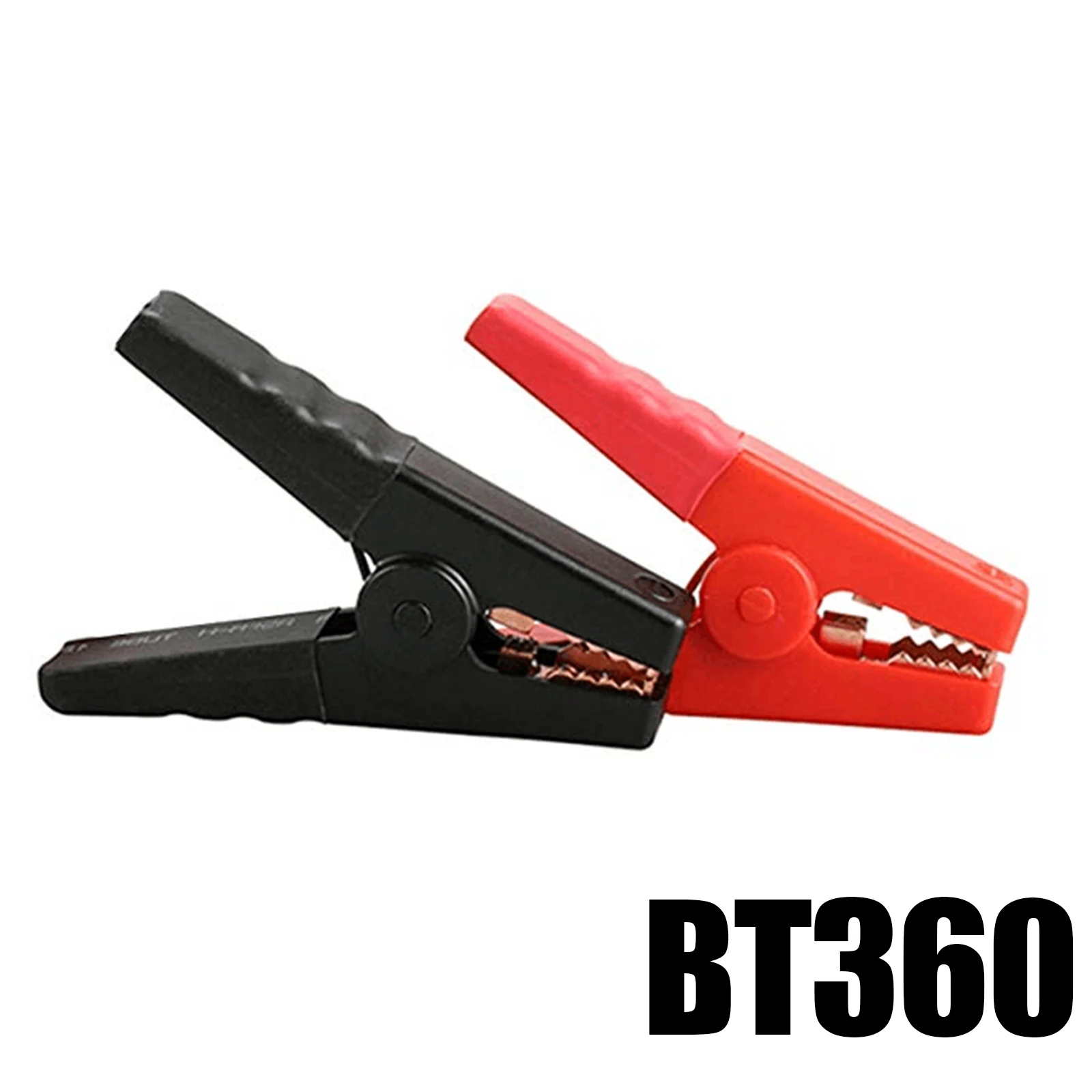 Swpeet 10 Morsetti A Coccodrillo 100A Per Batteria Auto – Clip Di Prova Pesanti In Metallo Placcato Rame Con Guaina Isolante Rossa E Nera, Per Camion, Carica Batterie E Test Elettrici