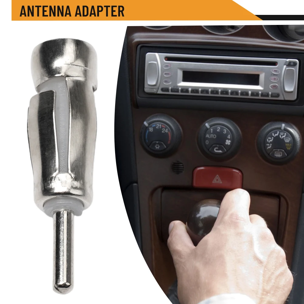 

Automotive Stereo Radio Antenna Old Style DIN Car Radio Antenna SocketAutomotive ISO To DIN Antenna Adapter GPS Antenna