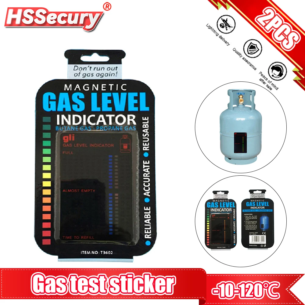 Gas Indicator Level Propane Butane LPG Fuel Magnetic Measurement Gauge Gas  Pressure Test Card Bottle Temperature Measuring Stick - AliExpress