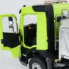 RTR LESU 1/14 Scale RC Hydraulic Dump Truck Model FMX Cabin 8X8 Metal Chassis Dumper with Lights Sounds Battery Toy THZH1960 5