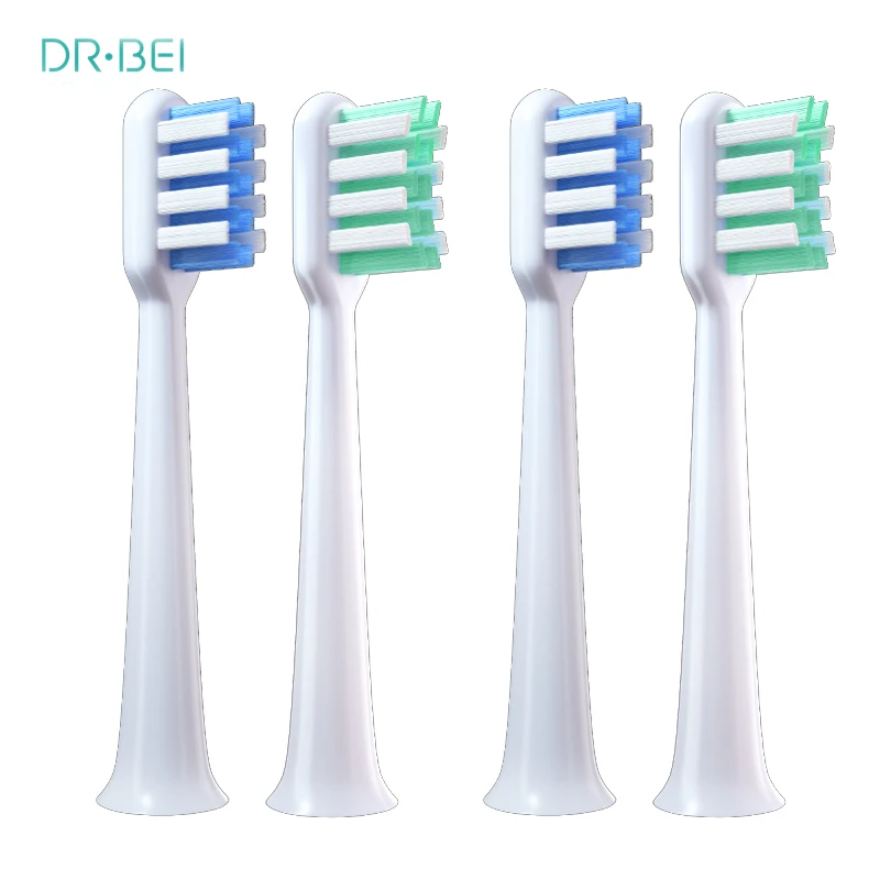 

4PCS/Set DR. BEI Clean Suitable Brush Head For C1 S7 Oral Care Teeth Toothbrush Floss Action Brush Heads Installation Hair Brush