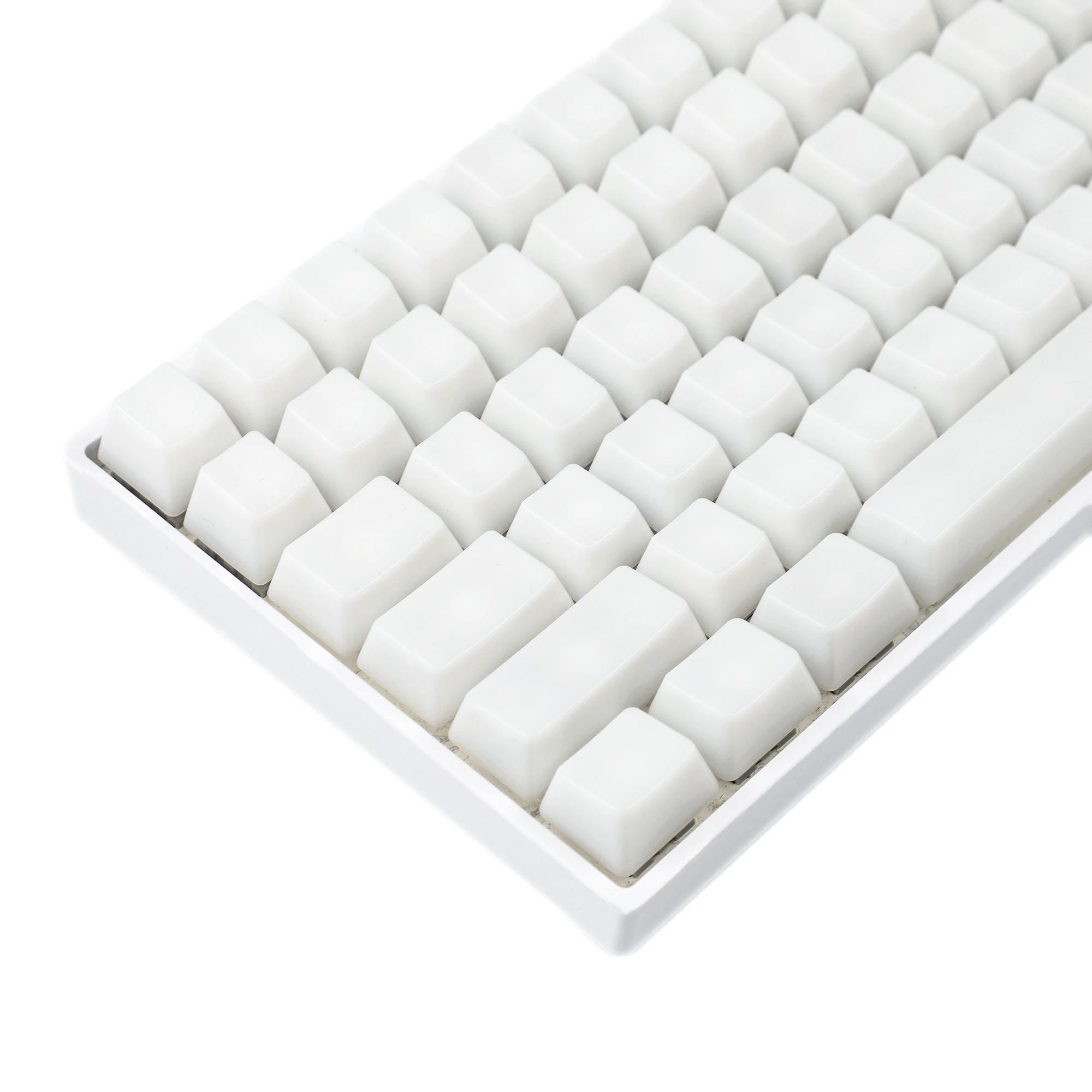Brilho Branco do Perfil do Oem da Névoa do Leite Através de Keycap 120 Chaves Abs Ansi Iso 1.5 mm Teclado Mecânico do mx Rgb Gk61 96 84 68 108 87 - Imagem 3