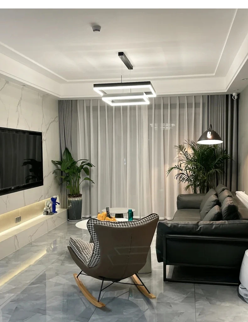 Minimalista e Moderno Sala de Estar Decoração da Casa Luzes Pingente Lustre Quarto Jantar Lâmpada Iluminação Interior Pendurado Luminária Led 8 Computers & Electronics