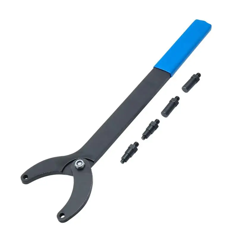 

Crankshaft Pulley Holder Tool Timing Locking Sprocket Adjustable Wrench Belt Change Engine Pulley Tools Kit Auto Accessories