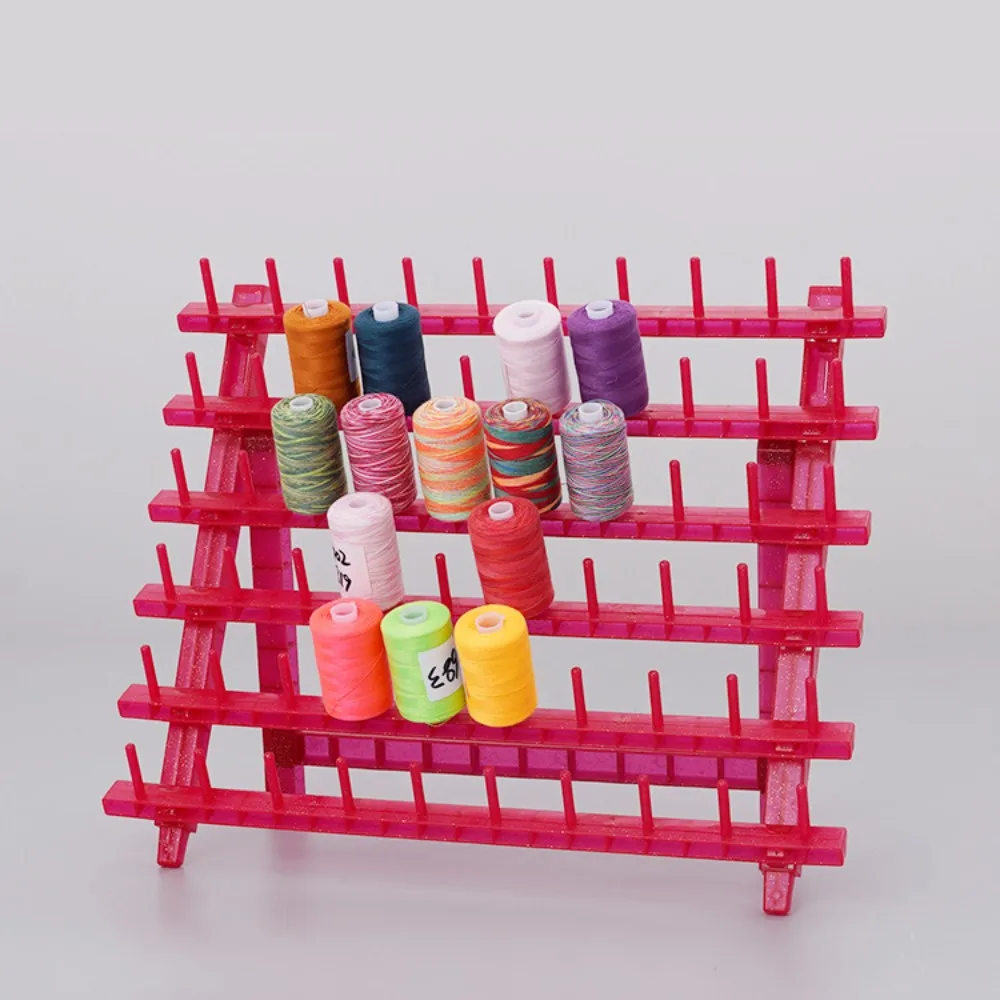 Sewing Thread Rack Holder, Thread Organizer Portable Shelf Spool Rack Spool Stand for Embroidery Hobbyists Jewelry Tailors