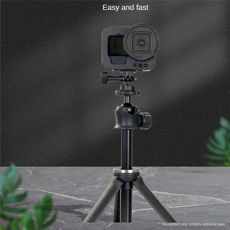 T69C GoPro 액세서리용 변환 베이스 사진 액세서리 휴대용 액션 카메라 어댑터, 레드