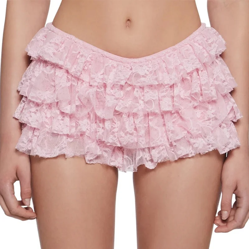 Qolati Women Lace Shorts Ruffle Bloomers Y2k Layered Frill Bottoms Cute Fluffy Mini Shorts Pettipants Bb19bf93 Aeeb 49c1 B744 6f3b9d209e30.33ff04ae5bda5c4ee0f579a46fe584a5