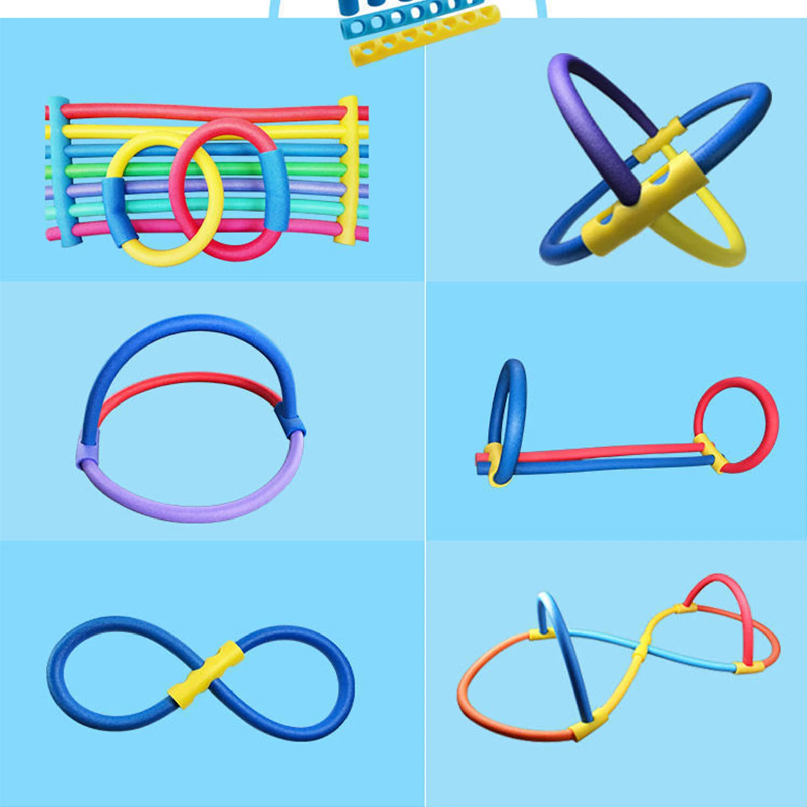 Swimming Pool Noodle Swimming Pool Noodle Portable Foam Tube Buoyancy Rod Water Sports Learning Aid Tube