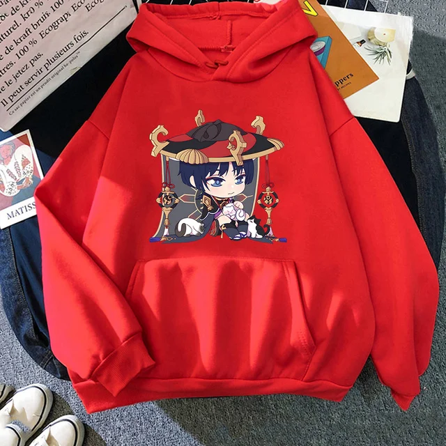 Anime Puxa, Camisa Com Capuz Engraçada, Camisa Kawaii Feminina