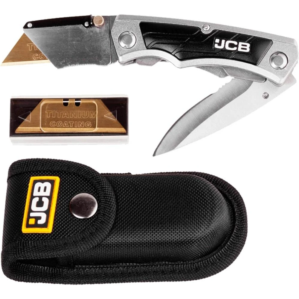 Knife Construction Jcb Jlc003 (5 Blades; Folding; Alloy Sk5; Blade; Serretor Sharpening) Knife