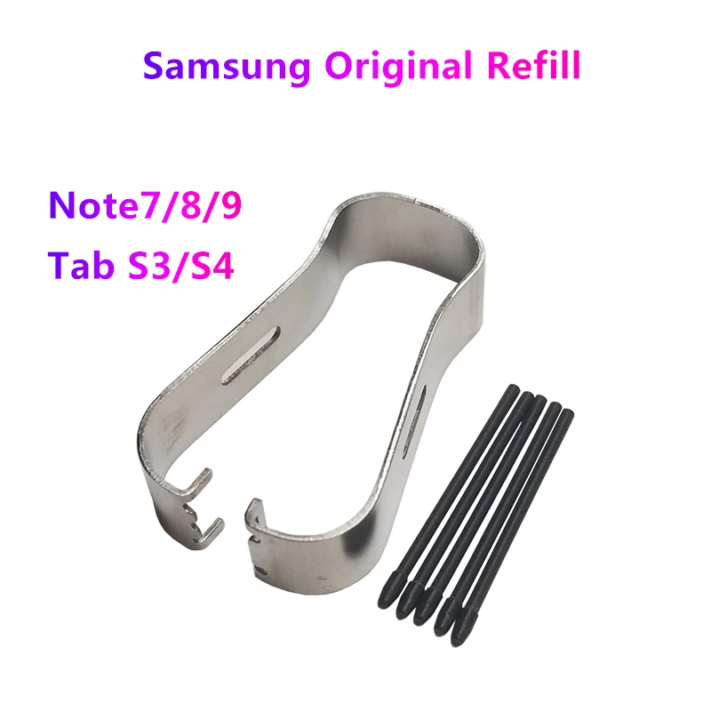 Samsung Note9 N8 Original Soft Head Stylus Refill Penna Elettromagnetica Spen Nib Per Galaxy Book Tab S3 T820 T825 Tab S4 T830 T835