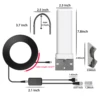 Amplificateur d'antenne TV extérieure numérique HD 4K