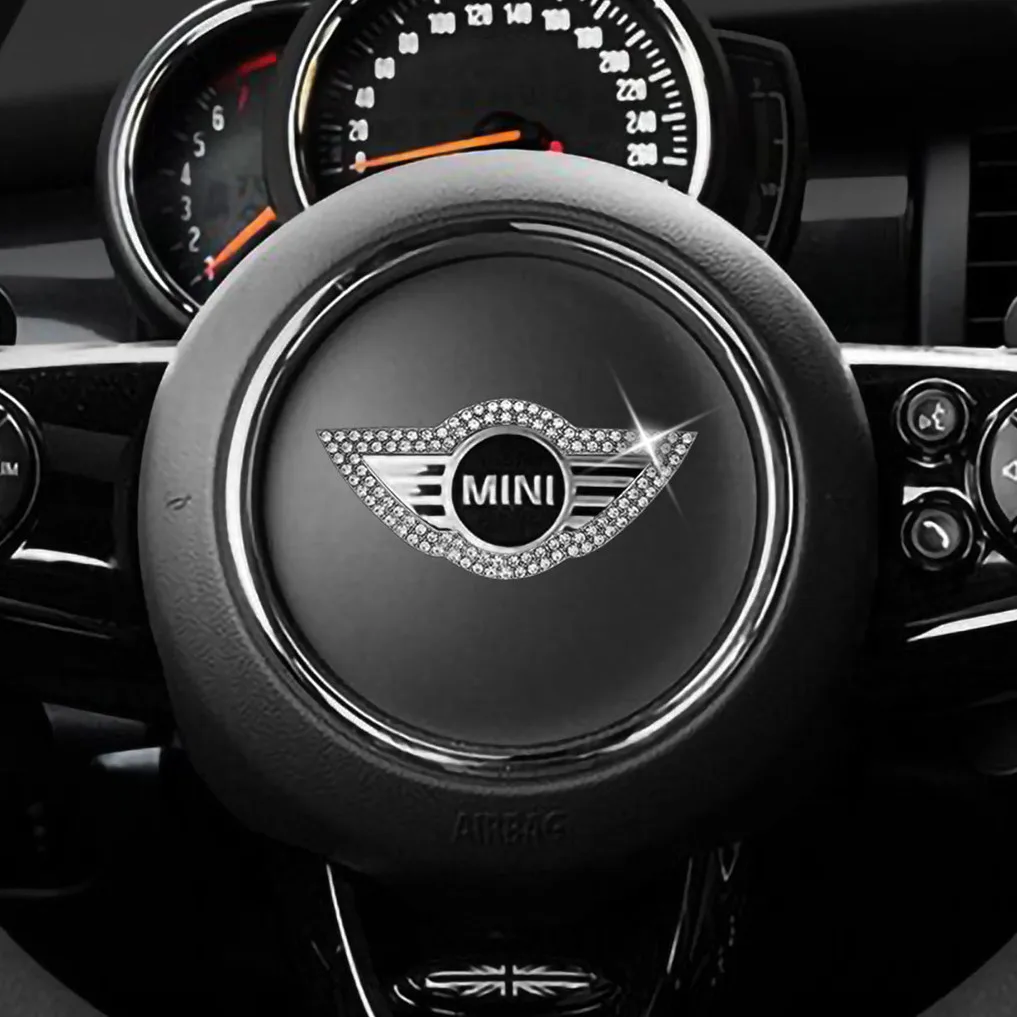 Для Mini Cooper F55 F56 R55 R56 украшение рулевого колеса R50 R53 кольцо из цинкового сплава |