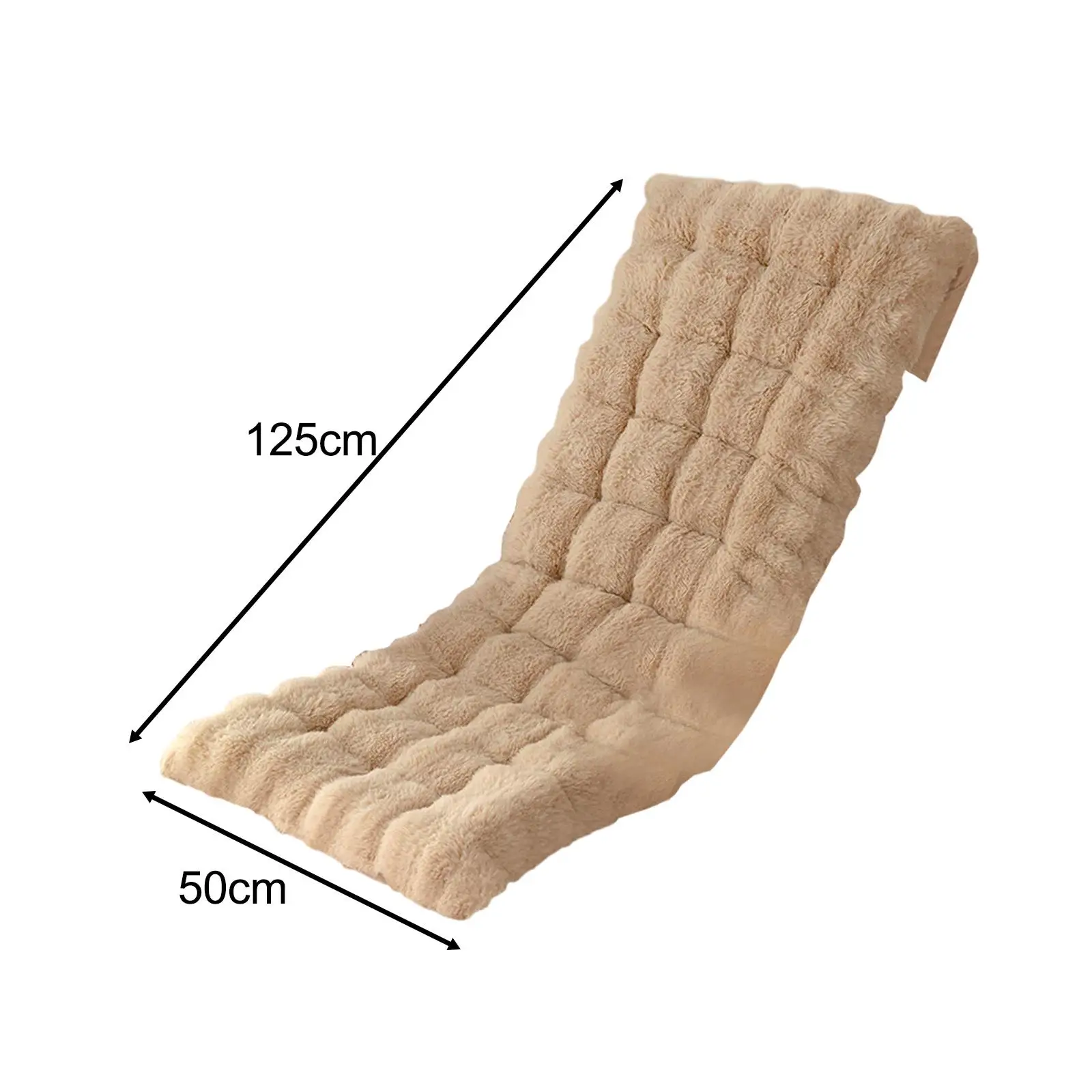 Lounge Chair Cushion Thick Chaise Lounge Cushions Lounger Pad for Outdoor Furniture Indoor Outdoor recliner Furniture Garden