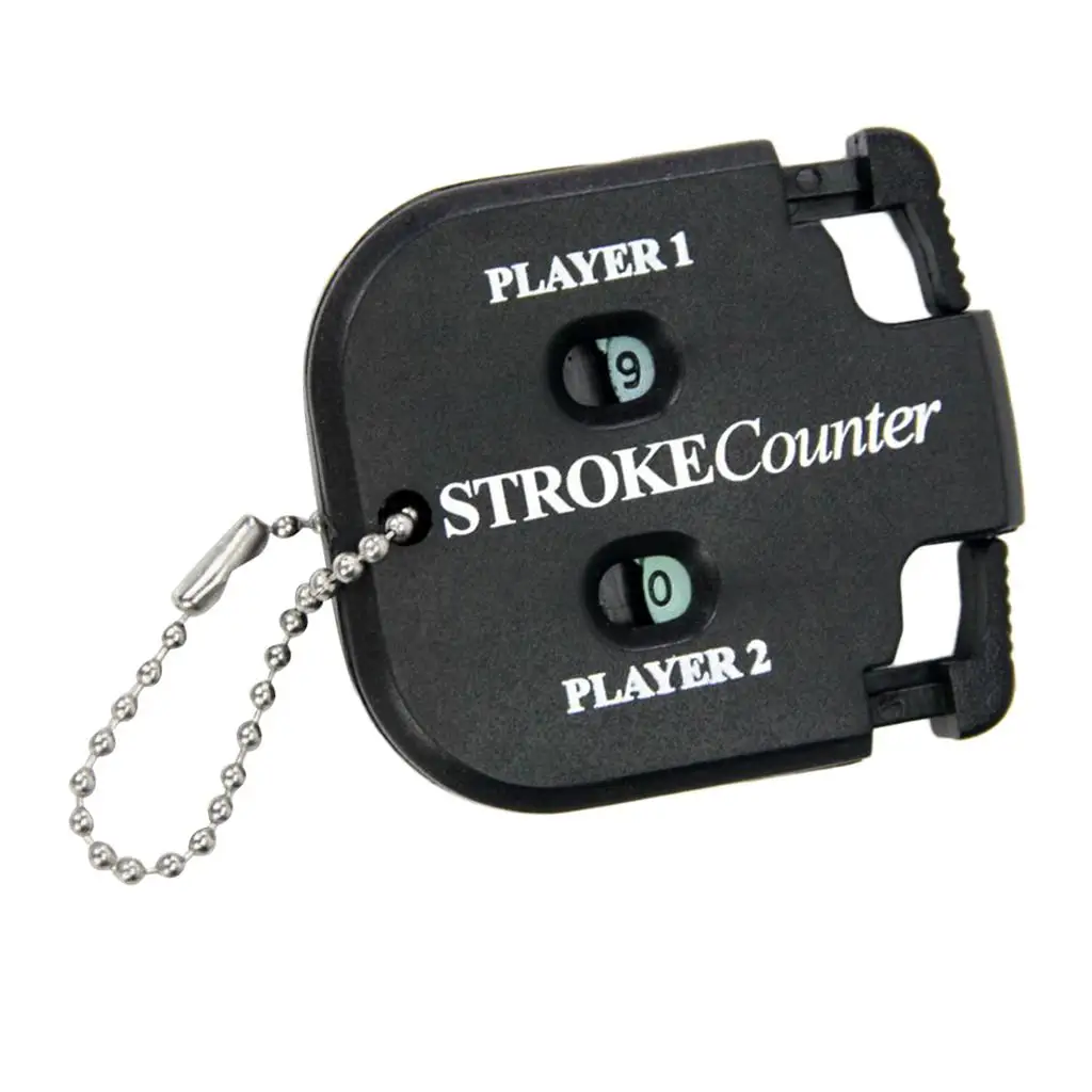 

Premium Plastic Golf Scorer Counter 2 Player Head Counter Stroke