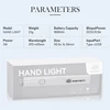 BORN PRETTY Handheld UV Light for Gel Nails Mini Nail Light Portable LED Nail Lamp Cordless Rechargeable USB Nail Dryer 1Pc 6