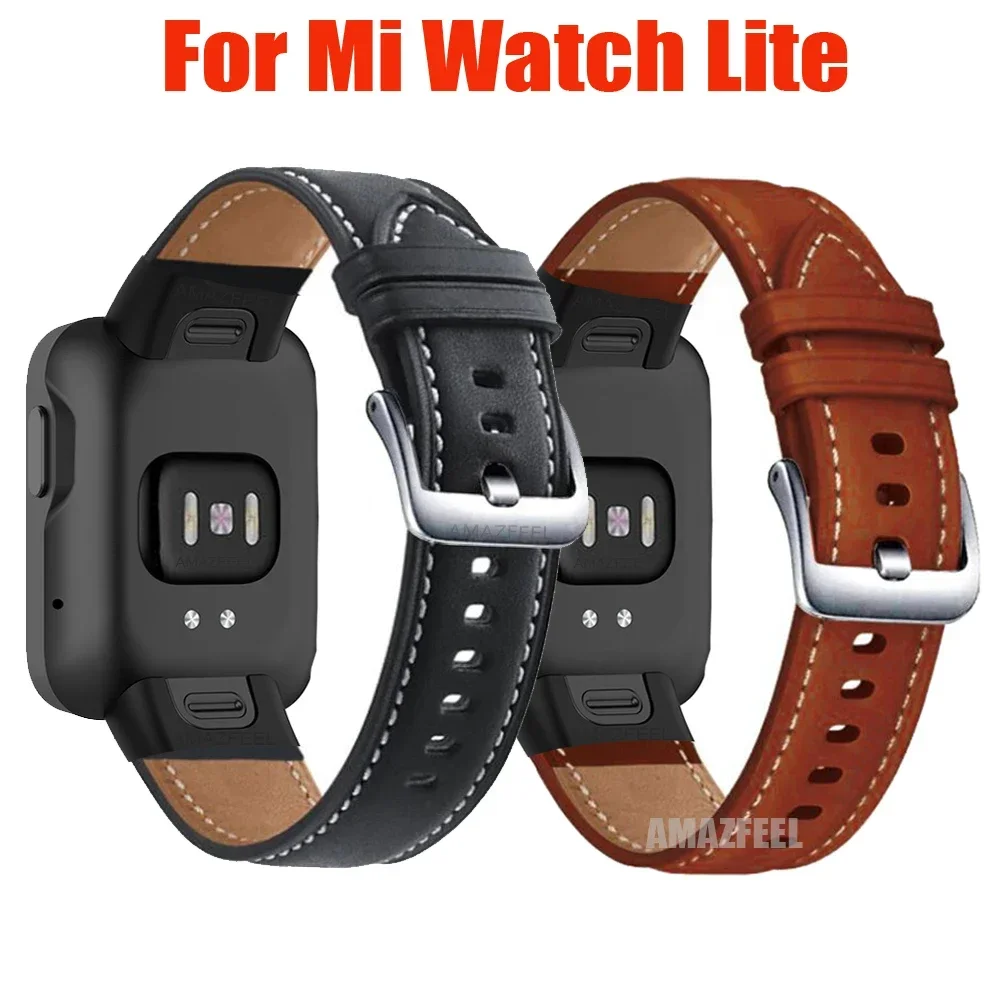 

Strap For Redmi Watch 2 Lite Smart Watch Accessories Leather Bracelets for Xiaomi Mi Watch Lite Wristband Replacement belt