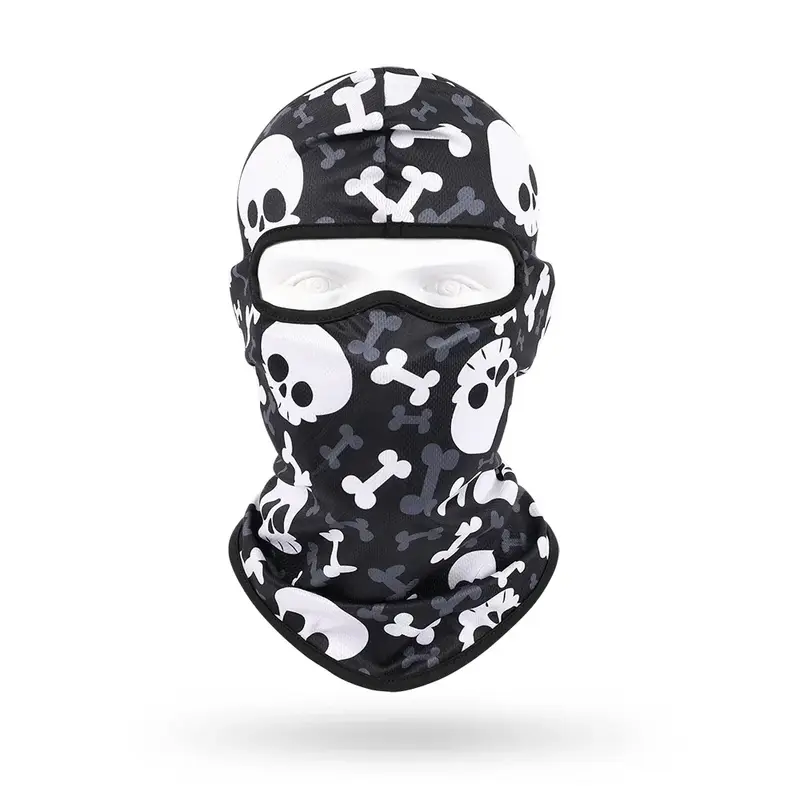 Dry Quick Sunscreen Balaclava Men Cycling Head Cover Outdoor Skull Mask Breathable Elastic Biker Full Face Mask Headgear Cap - Image 34