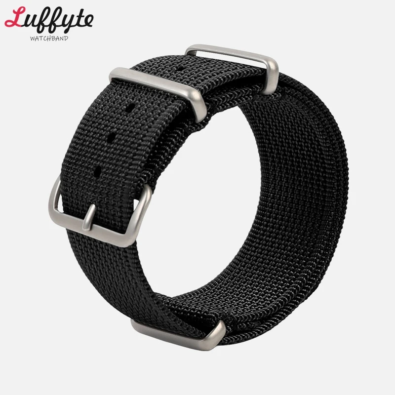 Comfortable Nylon Military Watch Straps for Men and Women