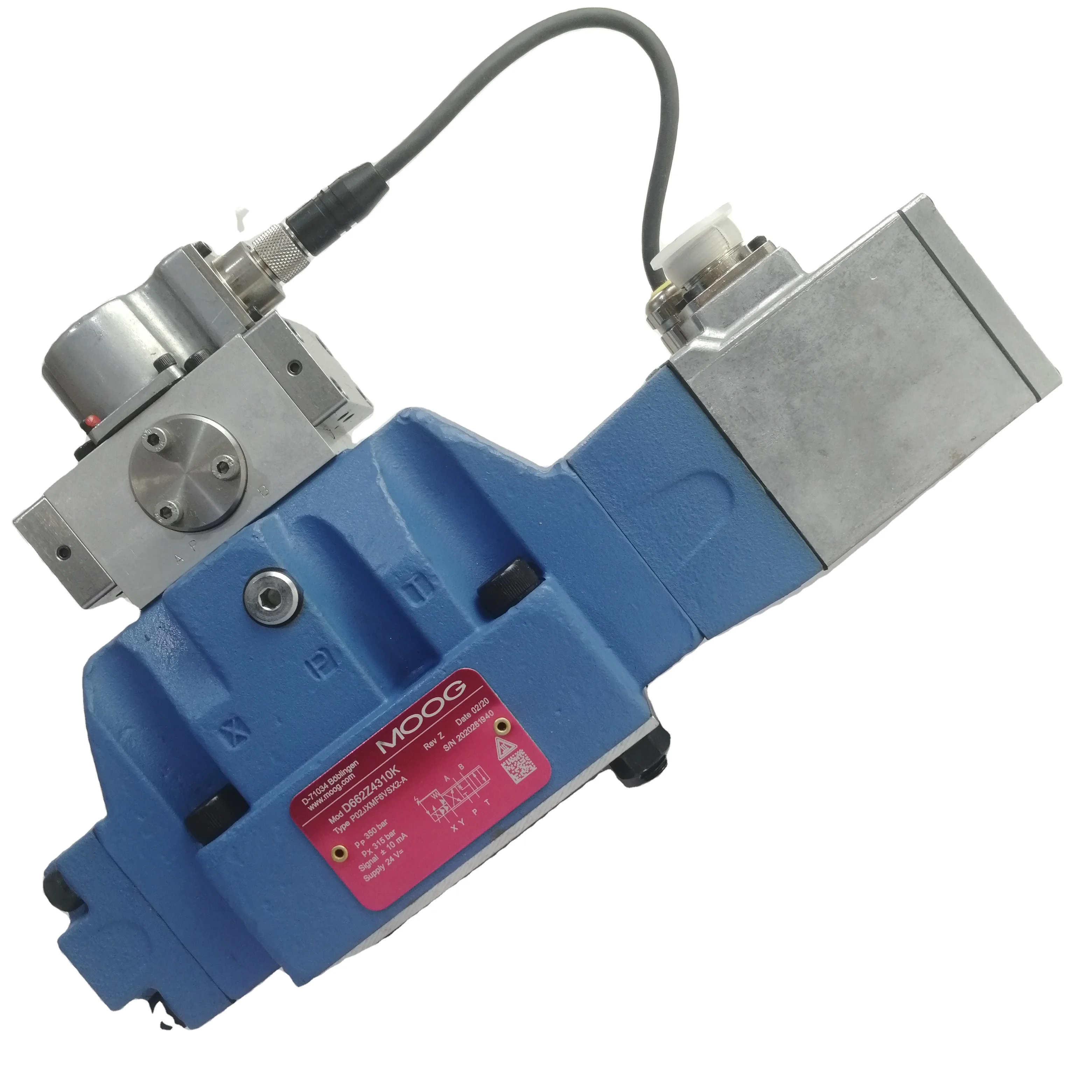 Servovalvola Elettroidraulica Moog D662Z4310K