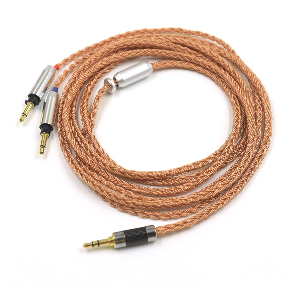 

16 Cores Copper Final SONOROUS IV VI VIII X Headphone Balance Cable XLR/3.5/4.4mm Earphone Upgrade Cable
