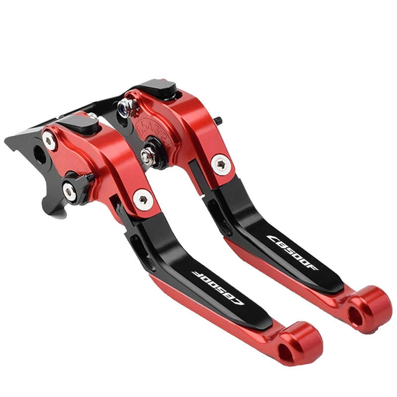 משטחי בלם ומרגע מתקפלים עבור אופנוע CB500F 2013-2021 CB 500F 500X ידיות CNC מתכווננות ומתרחבות