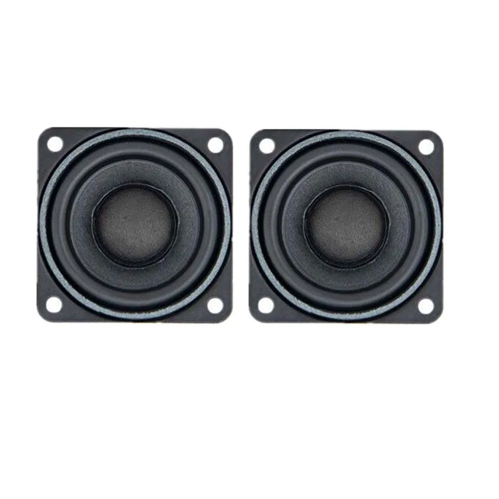 AIYIMA 2Pcs 45MM Mini Audio Portable Speakers 4OHM 5W Bass Speaker Woofer Multimedia Loudspeaker Diy For 2