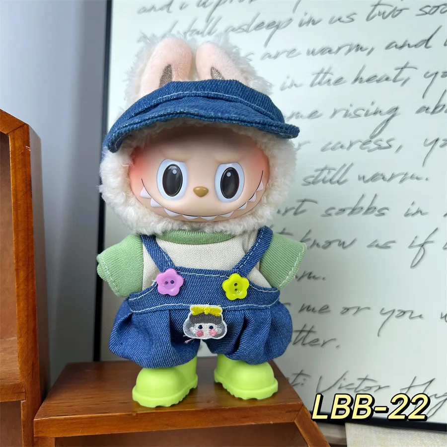 Costume Pour Poupée Labubu 17 Cm - Coffret Cadeau En Peluche Avec Accessoires, Déguisement Mignon - 7